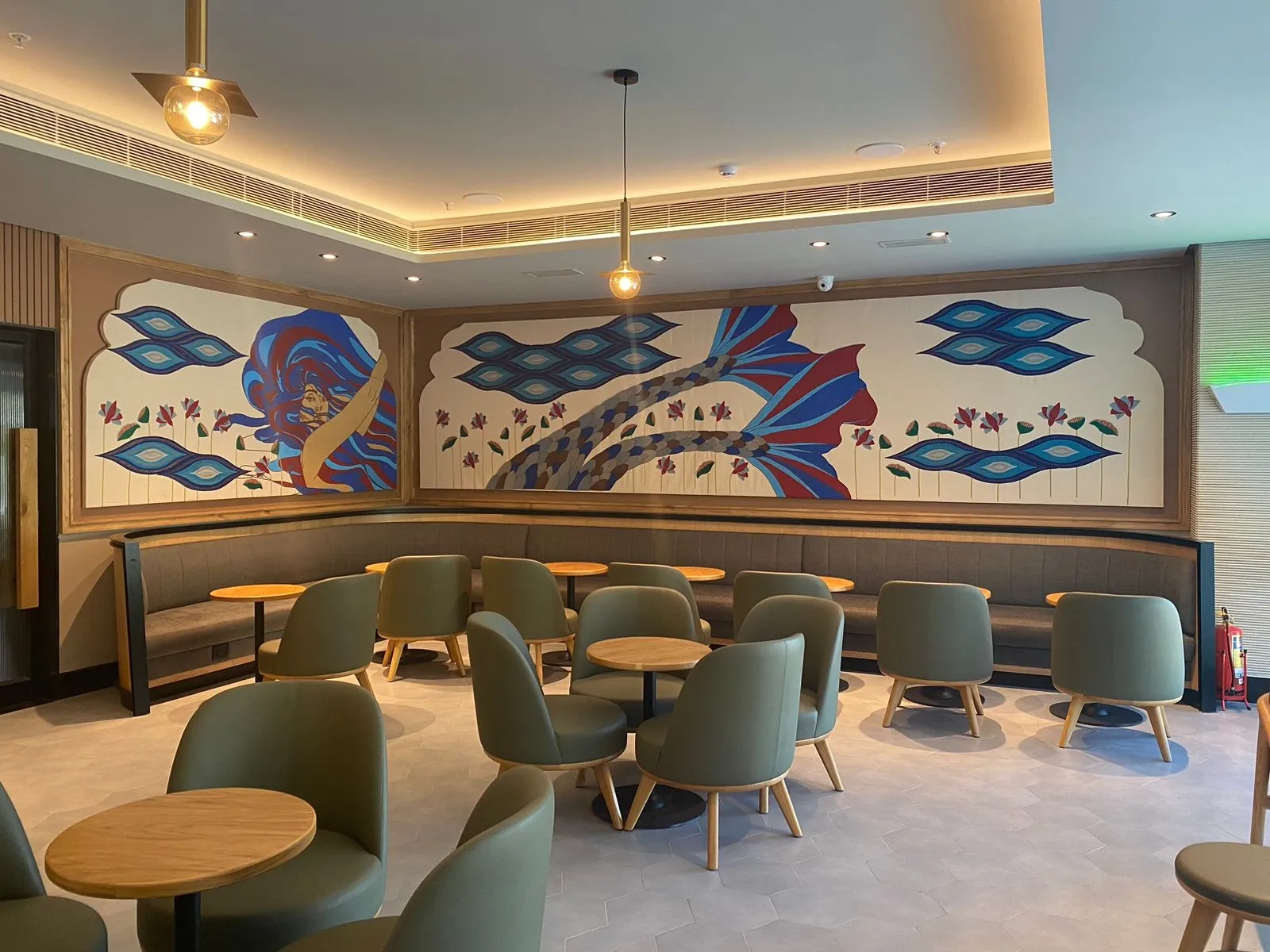 Starbucks Polo Club, Udaipur, store interior
